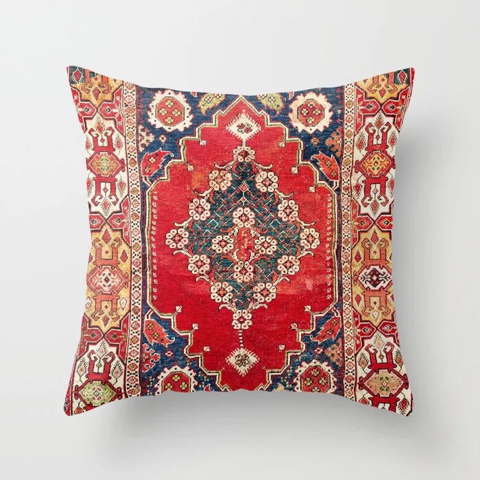 Oriental Cushion Cover – Plush Fabric, Hidden Zipper & 40–60cm Sizes
