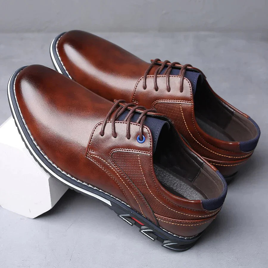 Orthopedic Leather Men's Shoes – Finn