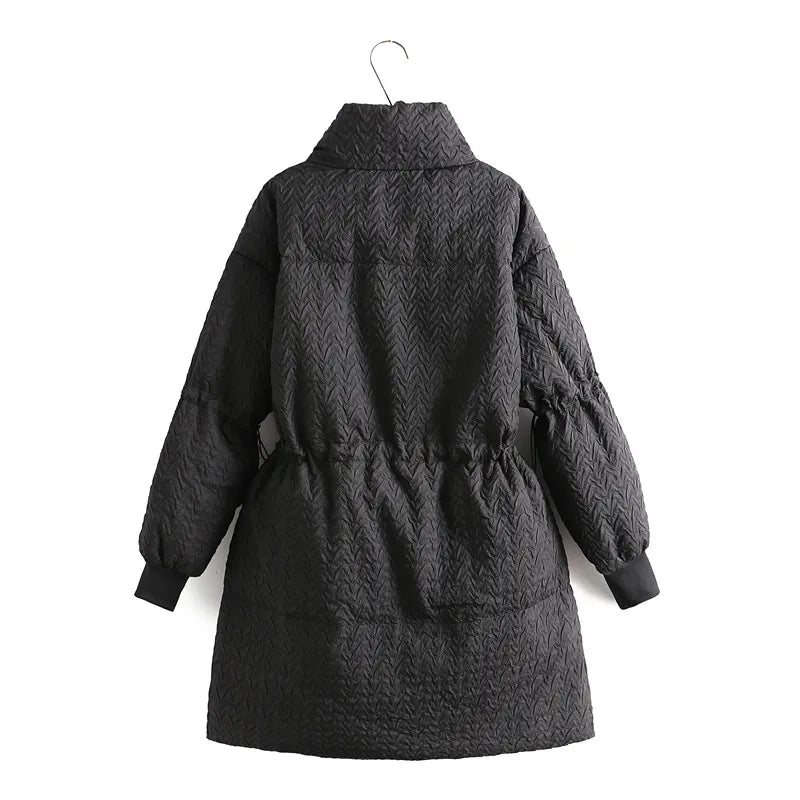 Plus-Size Mid-Length Winter Coat - Cozy & Warm for Cold Days | Stylish & Comfortable Outerwear