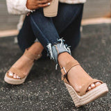 Mila – Orthopedic Wedge Sandals with Buckle