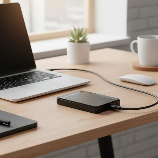 External Hard Drive Portable SSD – USB 3.0, SATA & Enclosure Case
