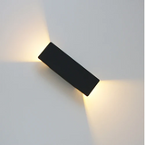 Dual Up-Down LED Wall Light – 6W Aluminium, Warm/Cool White & 4 Colors