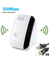 WiFi Range Extender – Dual Antenna, 300Mbps & Repeater/Access Point Modes