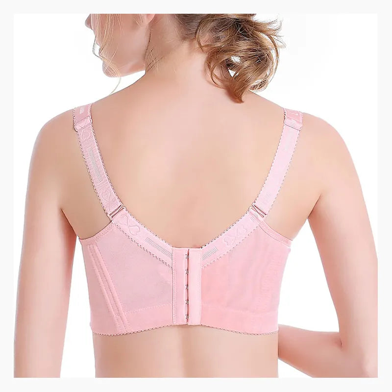 Plus-Size Lace Minimizer Bra - Full-Cup Coverage for Ultimate Comfort & Support