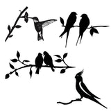 Enhanced Product Title: "Metall Vogel Silhouette – Elegante Wand- und Gartendekoration für Innen und Außen" 

This title includes keywords that potential customers might search for while also emphasizing the product's decorative use in both indoor and out