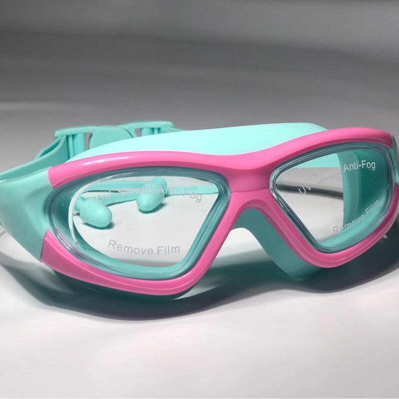 Kids' Swim Goggles – Anti-Fog Makrolon Lenses, UV Protection & Adjustable Strap