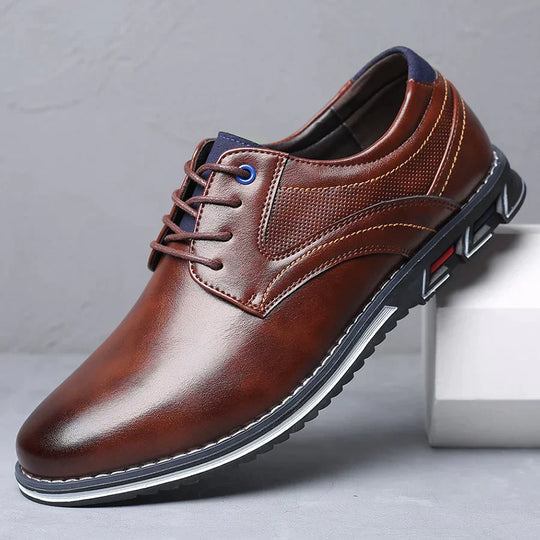 Orthopedic Leather Men's Shoes – Finn