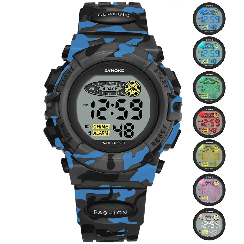 Livano – Waterproof Digital Kids' Watch with LED Display
