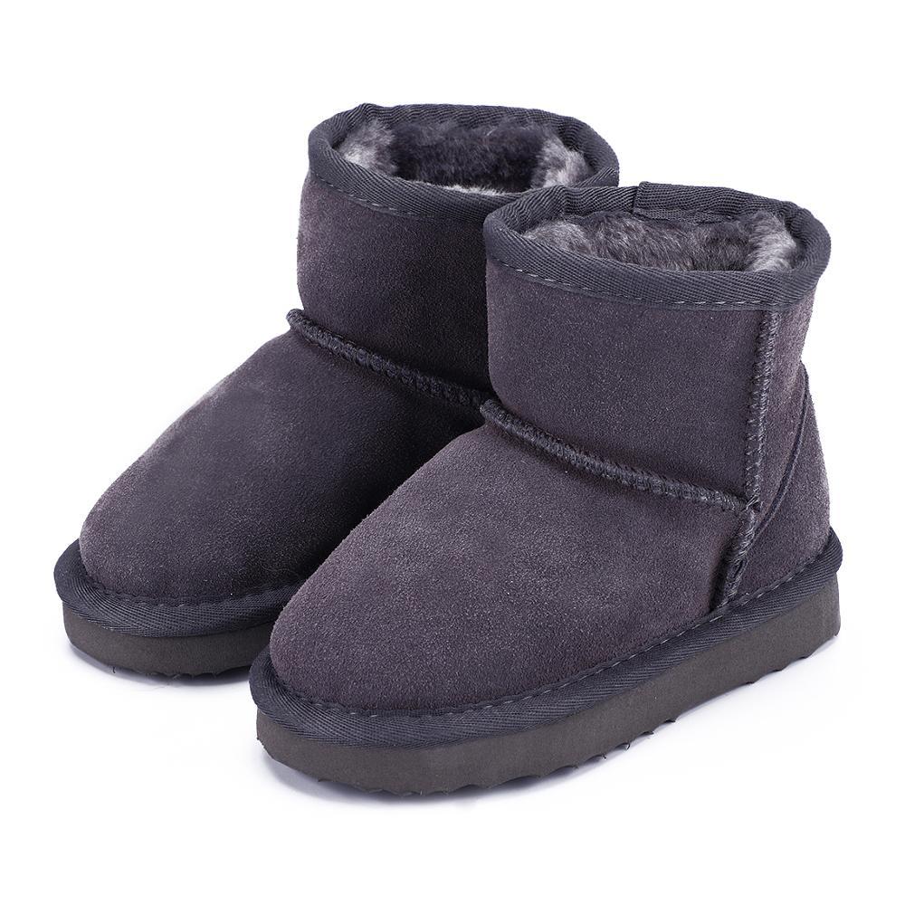LisanneBoots Winter Boots for Kids - Charcoal