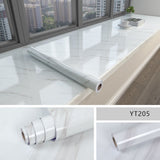 Marble Self-Adhesive Film – Waterproof PVC Vinyl, 60cm Wide, 3D Texture