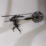 BowLift | Fairies and Dandelions Dancing Together Sculpture for Outdoor Garden