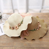 Optimized Product Title: "Damen Sommerhut mit Blütendekoration – Stylischer UV-Schutz für Strand und Garten" 

This title includes relevant keywords while emphasizing the product's features and benefits, making it more appealing for Google Shopping.