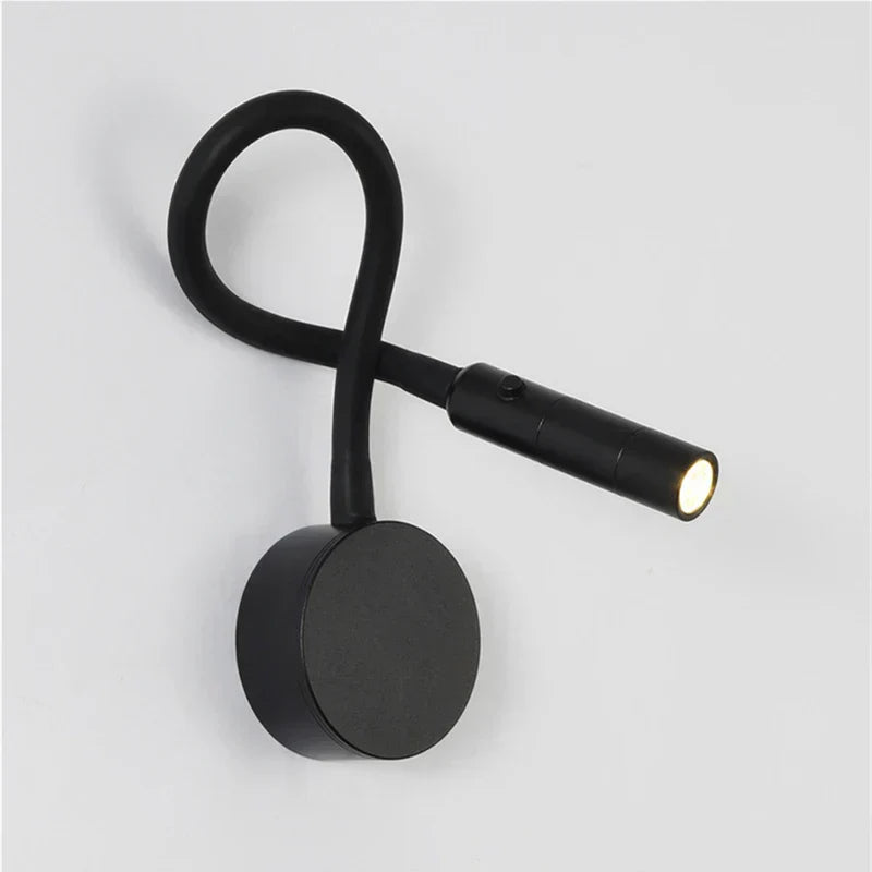 Flexible LED Reading Wall Light – Touch Switch, 3 Color Temperatures & Gooseneck Arm