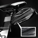 Wasserdichte Fahrrad-Satteltasche mit Schnellverschluss – Robustes Hardcase für sicheres Verstauen