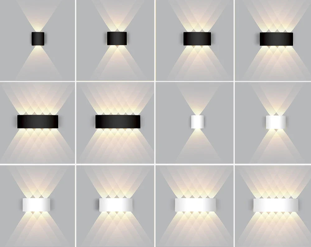Optimized Product Title: "Innen-LED-Wandleuchte mit Auf-Ab-Licht – Warmweiß, Energiesparend, Modernes Design für Wohnräume" 

This title includes relevant keywords while highlighting key features and benefits to improve visibility and appeal on Google Sho