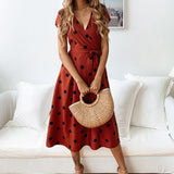 Juna Polka Dot Dress | A Cheerful and Elegant Women's Dress