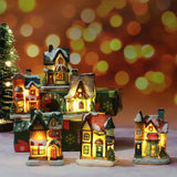 LED Christmas Chalet Light – Glowing Holiday Decoration for Kids' Rooms