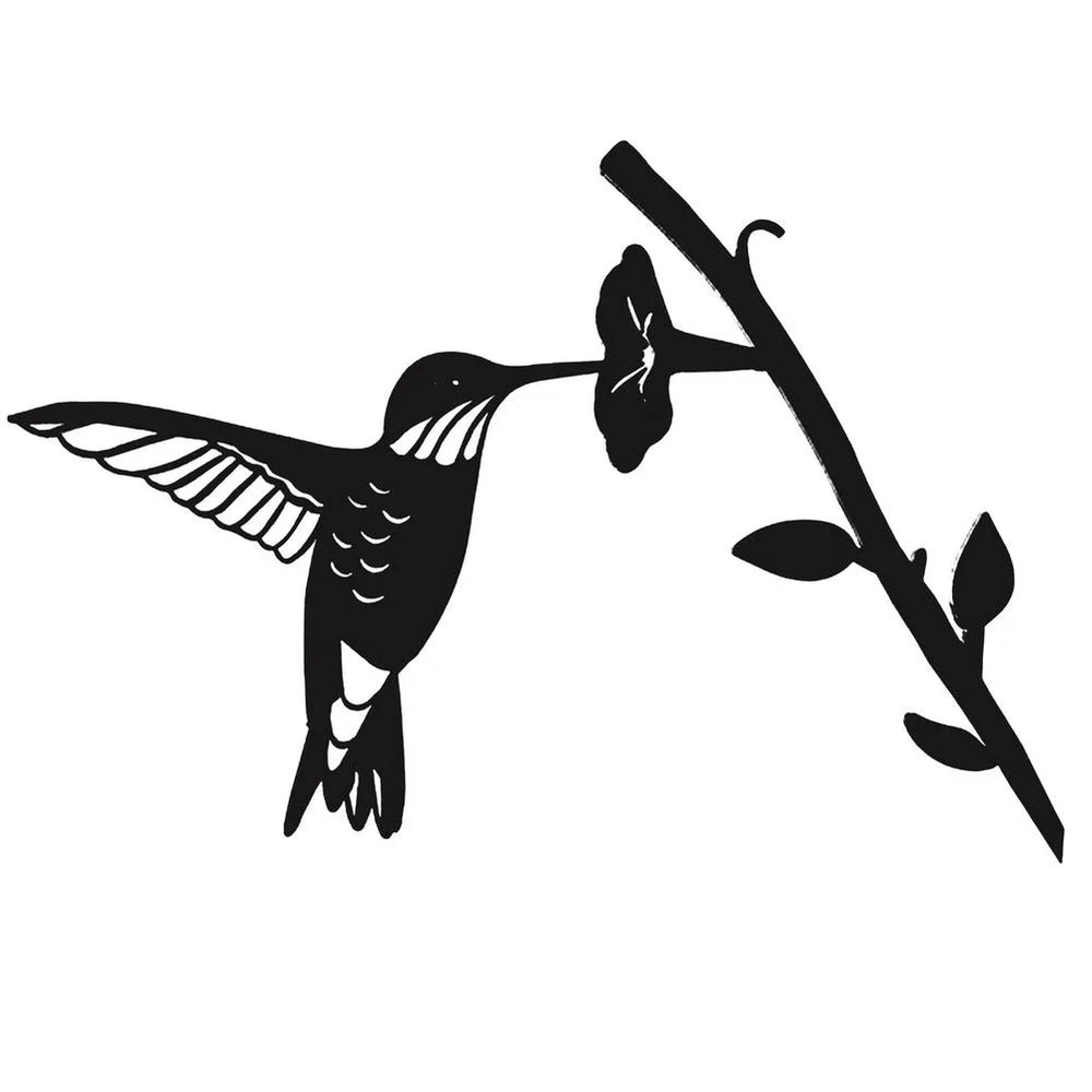 Enhanced Product Title: "Metall Vogel Silhouette – Elegante Wand- und Gartendekoration für Innen und Außen" 

This title includes keywords that potential customers might search for while also emphasizing the product's decorative use in both indoor and out