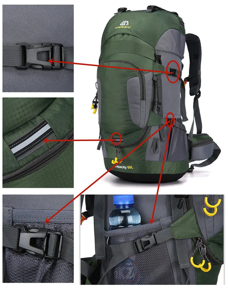 AdventurePro – 60L Waterproof Backpack