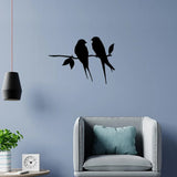 Enhanced Product Title: "Metall Vogel Silhouette – Elegante Wand- und Gartendekoration für Innen und Außen" 

This title includes keywords that potential customers might search for while also emphasizing the product's decorative use in both indoor and out