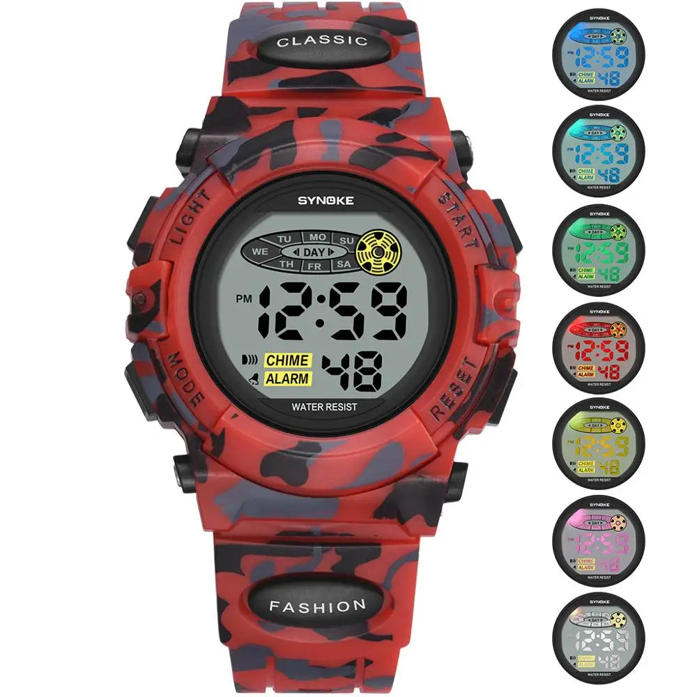 Livano – Waterproof Digital Kids' Watch with LED Display