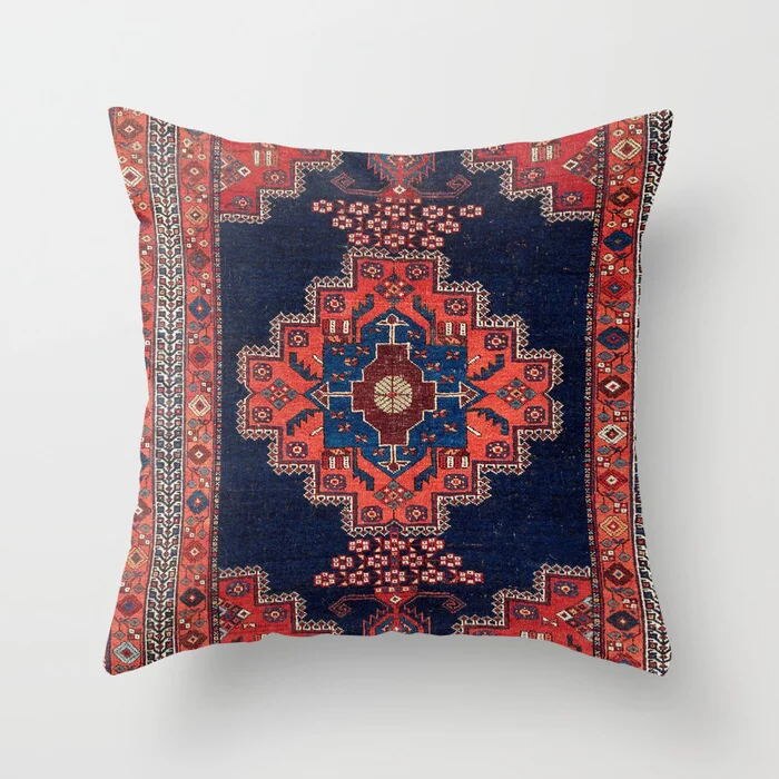 Oriental Cushion Cover – Plush Fabric, Hidden Zipper & 40–60cm Sizes