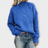 Harper Gemütlicher Strickpullover für Damen - Weicher, Bequemer Pullover aus Hochwertiger Wolle - Perfekt für Herbst und Winter