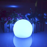 Solar Globe Light – 16 Colors, Remote Control, Weatherproof for Garden