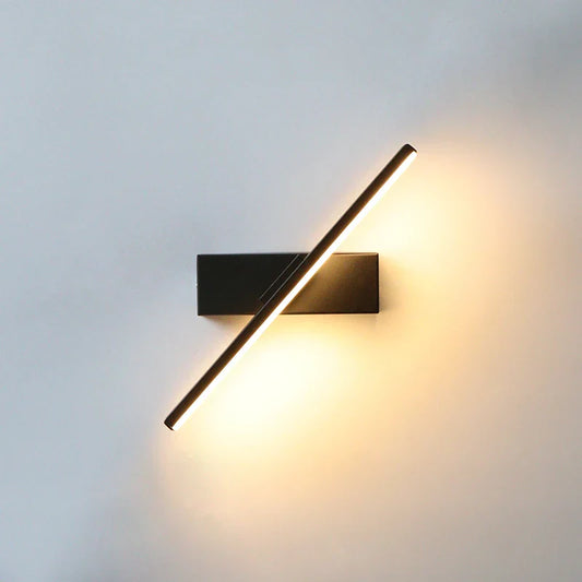 330° Adjustable LED Wall Light - 3 Color Temperatures, Durable Aluminum Design