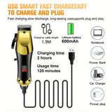 Hair Clippers Cordless Trimmer Set Rechargeable Lithium Grooming Kit
