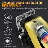 Hair Clippers Cordless Trimmer Set Rechargeable Lithium Grooming Kit