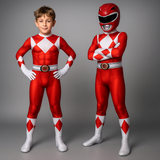 Kids Superhero Costume – Muscle Print Jumpsuit & Party Outfit
