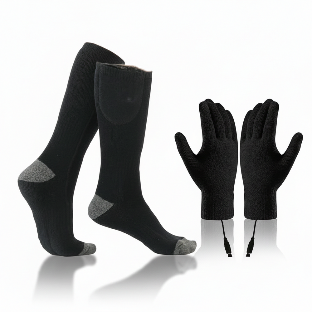 Heated Socks Electric Thermal Foot Warmer Winter Outdoor Use