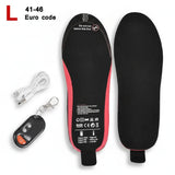 Heated Insoles Rechargeable Wireless Remote Winter Shoe Inserts