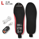 Heated Insoles Rechargeable Wireless Remote Winter Shoe Inserts