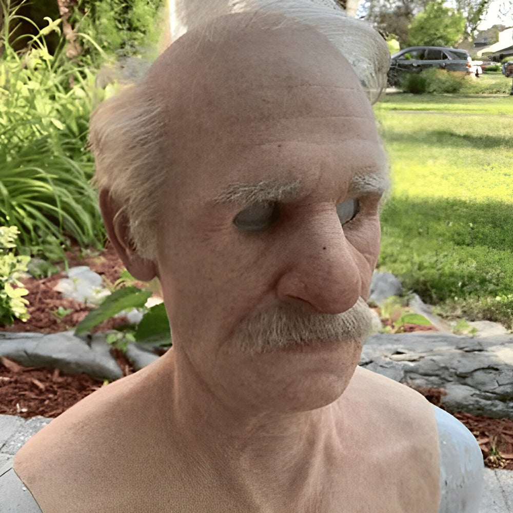 Realistic Full-Head Character Costume Mask