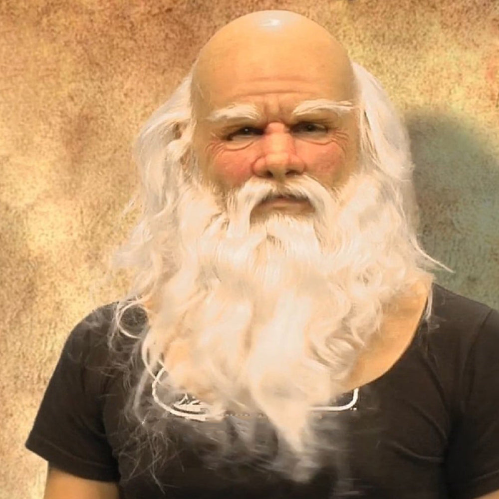 Realistic Full-Head Character Costume Mask