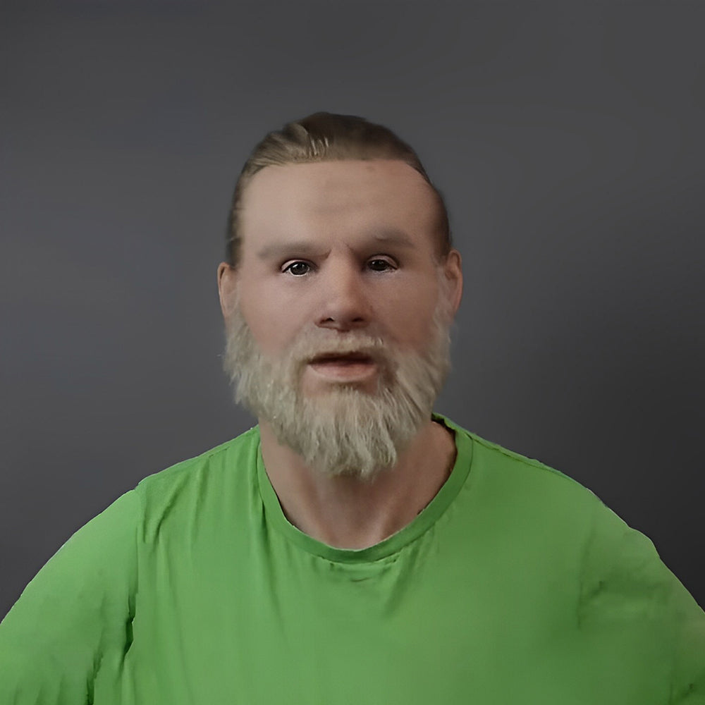Realistic Full-Head Character Costume Mask