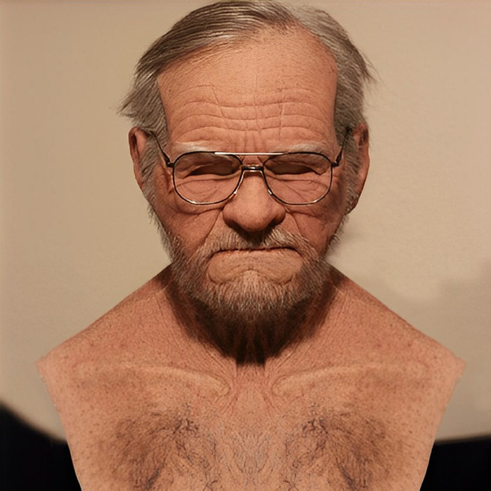 Realistic Full-Head Character Costume Mask