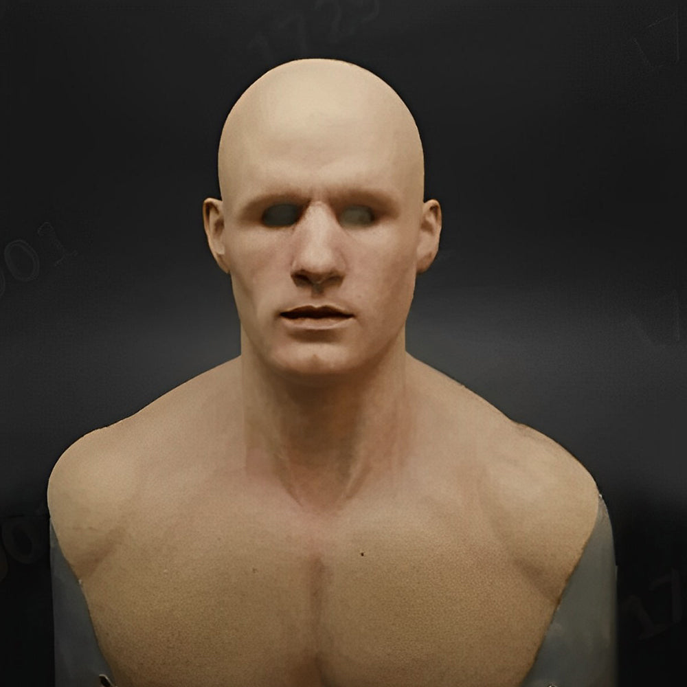 Realistic Full-Head Character Costume Mask