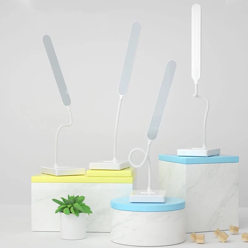 Stylish LED Table Lamp - Modern Design, Adjustable Brightness, Energy Efficient Lighting for Home & Office