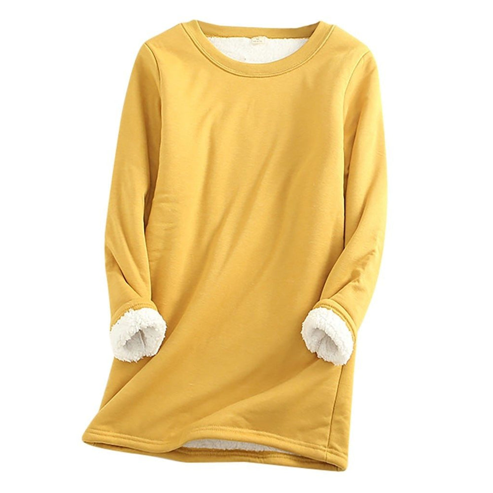 Ladies' fleece pullover with lining – Mira - 2