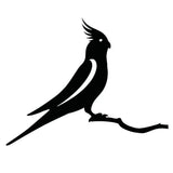 Enhanced Product Title: "Metall Vogel Silhouette – Elegante Wand- und Gartendekoration für Innen und Außen" 

This title includes keywords that potential customers might search for while also emphasizing the product's decorative use in both indoor and out