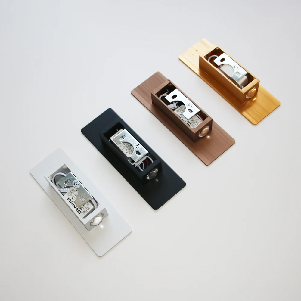 Dual Up-Down LED Wall Light – 6W Aluminium, Warm/Cool White & 4 Colors
