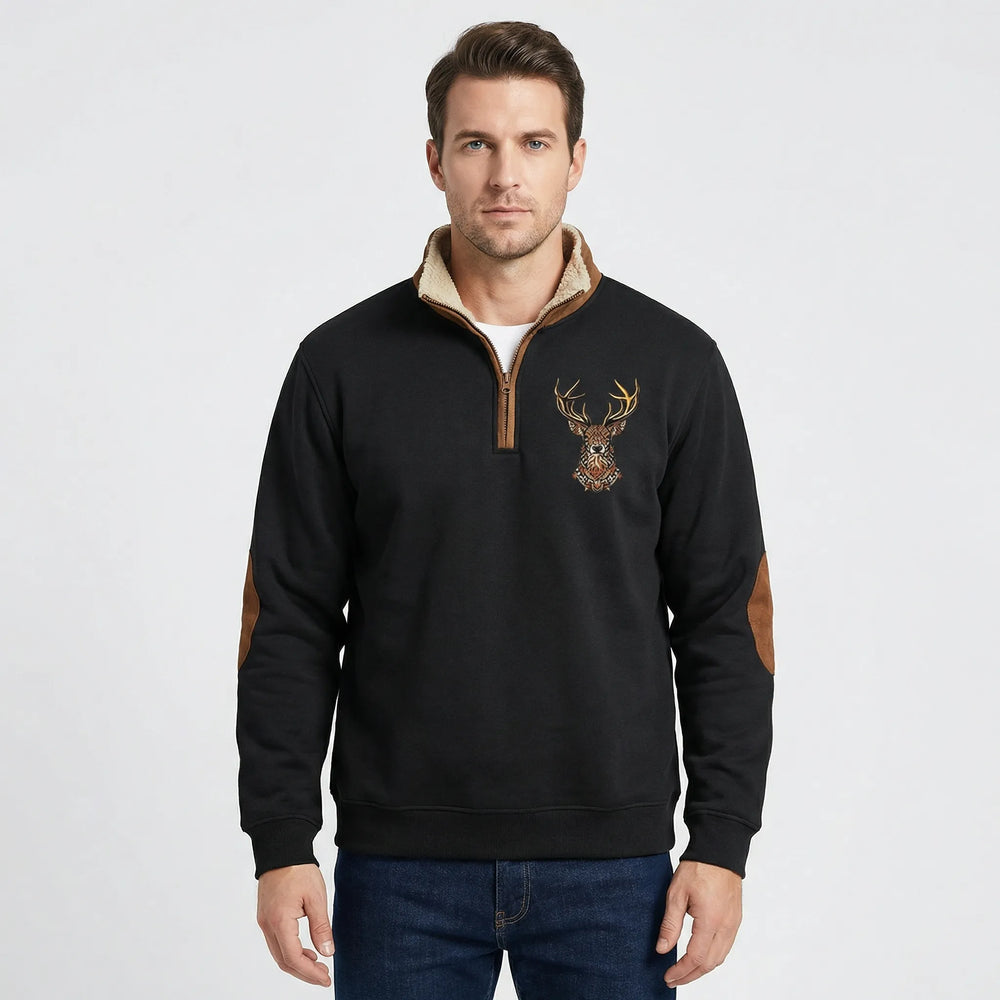 Louis - Half-Zip Pullover with Collar