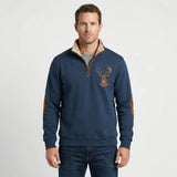 Louis - Half-Zip Pullover with Collar