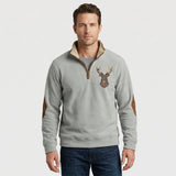 Louis - Half-Zip Pullover with Collar