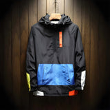 Tommy - Half-Zip Hooded Windbreaker Jacket