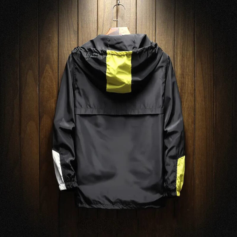 Tommy - Half-Zip Hooded Windbreaker Jacket