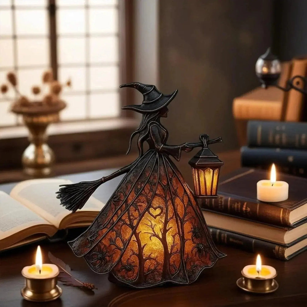 Enhanced Product Title: "Halloween Hexenlampe - Spooky Witch Lantern for Halloween Decorations | Perfect for Parties & Haunted Houses" 

This title includes relevant keywords while providing more context about the product's use and appeal, which can help